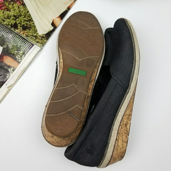 Grasshoppers Garnet Ortholote Peep Toe Wedge - Picture 6 of 6